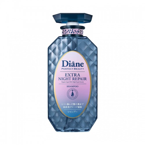 Moist Diane 香水貴油夜間修護洗髮露 450ml 藍色163-0745 Moist Diane 香水貴油夜間修護洗髮露 450ml 藍色163-0745
